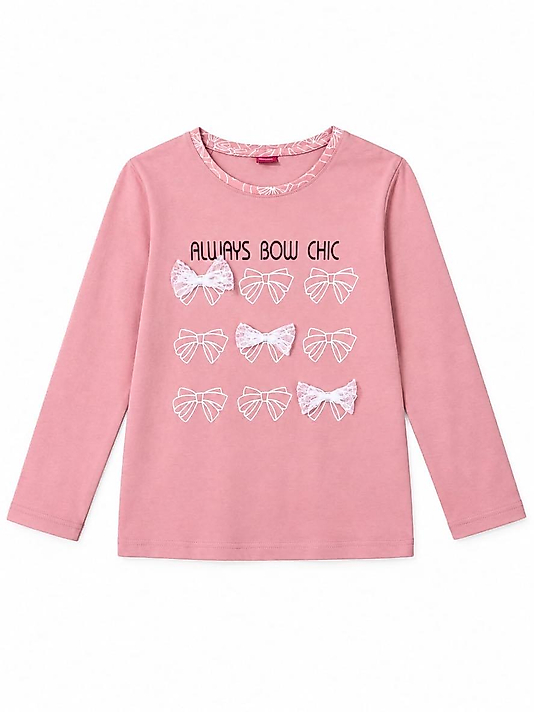Kurdela Aksesuarlı Pijama Takımı